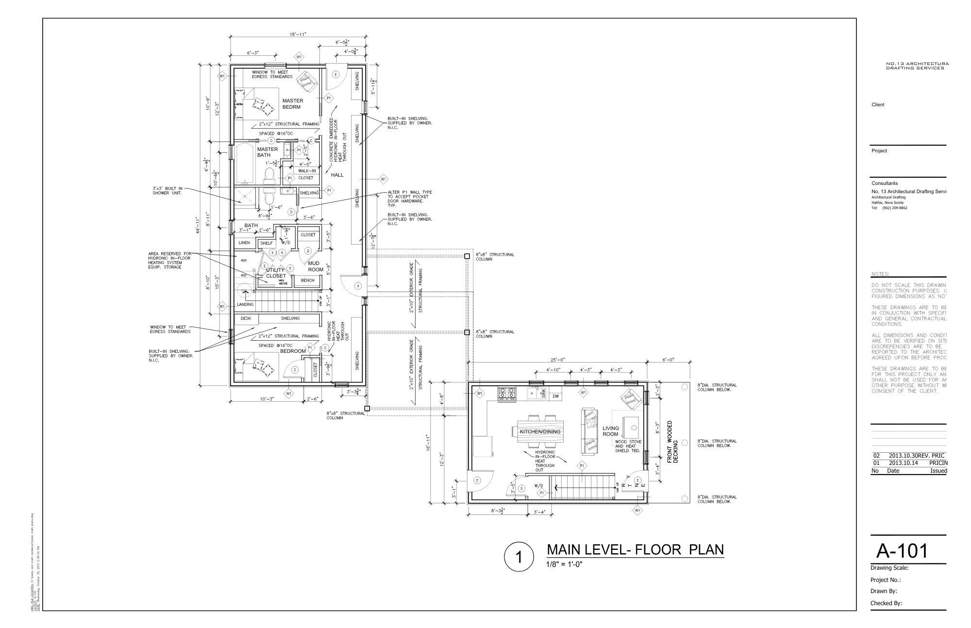 MARK &amp; KAREN NEW FLOOR PLAN GROUND LEVEL (NEW CONSTEUCTION)
