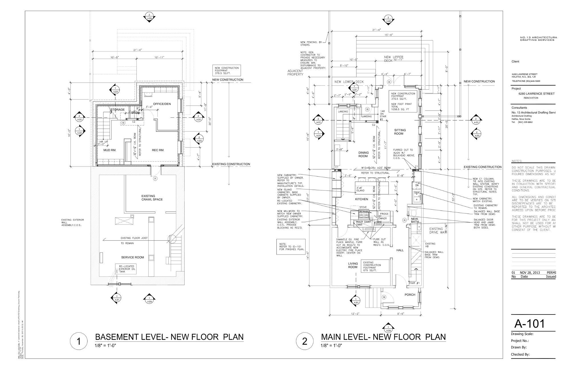 LAWERENCE STREET PROJECT-NEW FLOOR PLANS