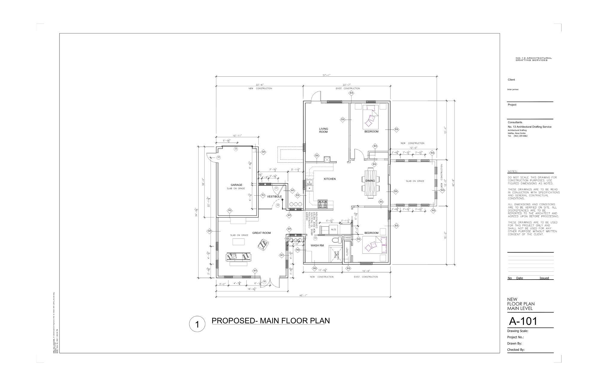 RAYMOND AVE PROJECT-NEW FLOOR PLAN